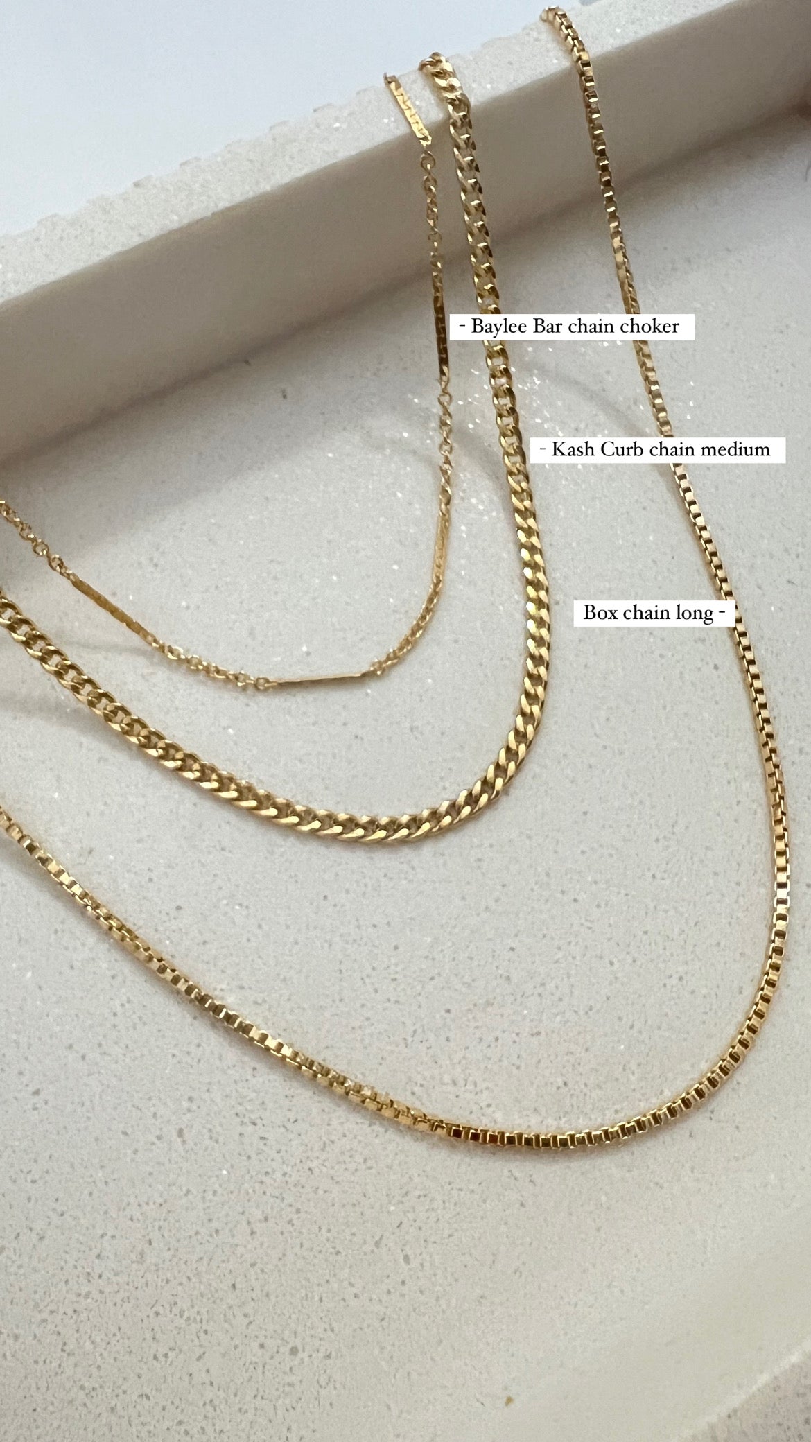 Box Chain Necklace